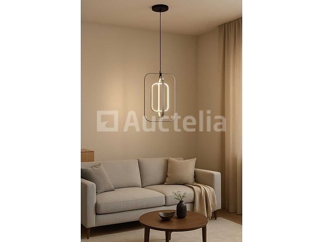 Led hanglamp – 45w – chroom – in hoogte verstelbaar – 5835/3 - afbeelding 3 van  3