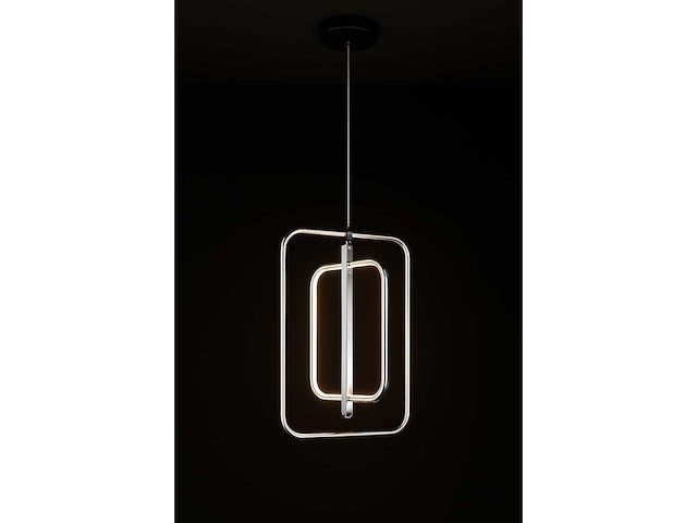 Led hanglamp – 45w – chroom – in hoogte verstelbaar – 5835/3 - afbeelding 2 van  3