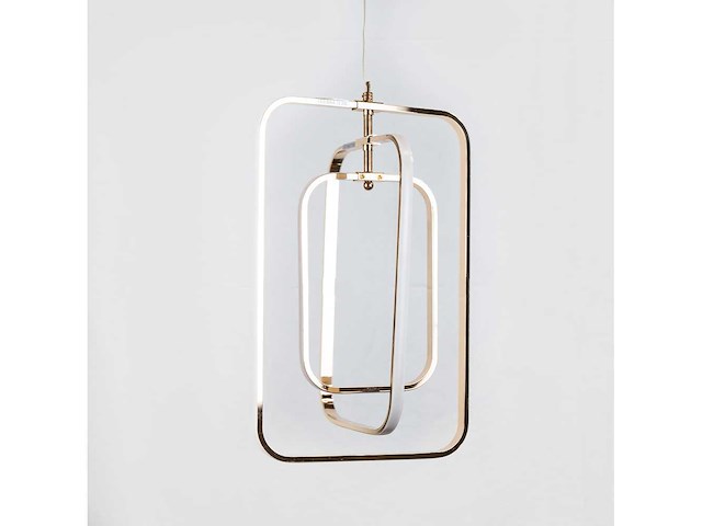 Led hanglamp – 45w – chroom – in hoogte verstelbaar – 5835/3 - afbeelding 3 van  3
