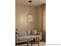 Led hanglamp – 45w – chroom – in hoogte verstelbaar – 5835/3 - afbeelding 1 van  3