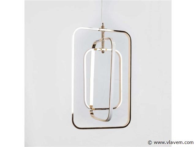 Led hanglamp – 45w – chroom – in hoogte verstelbaar – 5835/3 - afbeelding 3 van  3