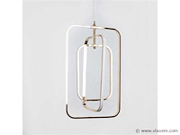 Led hanglamp – 45w – chroom – in hoogte verstelbaar – 5835/3 - afbeelding 3 van  3