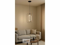 Led hanglamp – 45w – chroom – in hoogte verstelbaar – 5835/3 - afbeelding 1 van  4