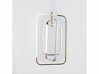 Led hanglamp – 45w – chroom – in hoogte verstelbaar – 5835/3 - afbeelding 3 van  3