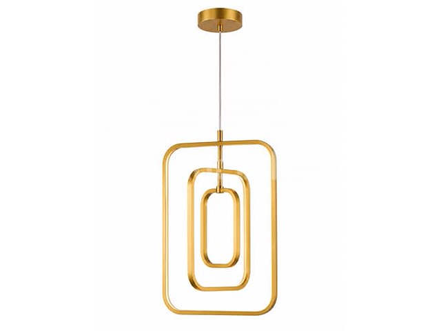 Led hanglamp – 45w – goud – in hoogte verstelbaar – 5835/3 - afbeelding 4 van  4