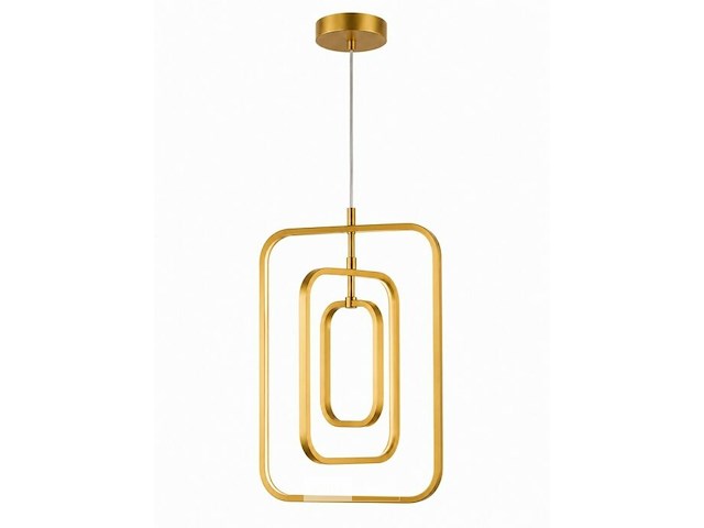 Led hanglamp – 45w – goud – in hoogte verstelbaar – 5835/3 - afbeelding 3 van  5