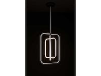 Led hanglamp – 5835/3 – 45w – zilver – in hoogte verstelbaar – rechthoekig design - afbeelding 2 van  3