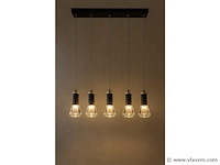 Led hanglamp – b029/5 – 3000k – warm wit – 600 mm – in hoogte verstelbaar – zilver - afbeelding 2 van  4