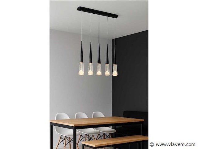 Led hanglamp – b043/5 – 3000k – warm wit - afbeelding 2 van  4