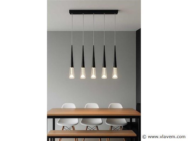 Led hanglamp – b043/5 – 3000k – warm wit - afbeelding 4 van  4