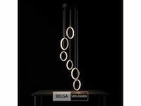 Led hanglamp – b069/6 – 3000k – warm wit – ø350 mm – in hoogte verstelbaar – zilver - afbeelding 5 van  5