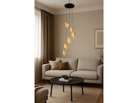 Led hanglamp design – 3000k warm wit – in hoogte verstelbaar – b063/6 - afbeelding 2 van  5