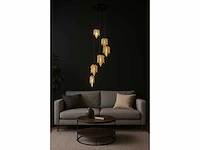 Led hanglamp design – 3000k warm wit – in hoogte verstelbaar – b063/6 - afbeelding 5 van  5