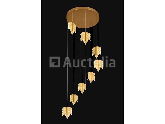 Led hanglamp design – 3000k warm wit – in hoogte verstelbaar – b063/8 - afbeelding 2 van  4