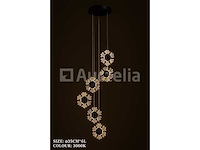 Led hanglamp design – 3000k warm wit – in hoogte verstelbaar – b074/6 - afbeelding 4 van  4