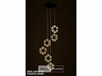 Led hanglamp design – 3000k warm wit – in hoogte verstelbaar – b074/6 - afbeelding 5 van  5