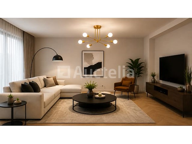 Led hanglamp max 18w – 6x e27 – goud – 600x250mm – ip20 – lorenzo-6 - afbeelding 4 van  5