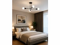 Led hanglamp max 18w – e27 – zwart – 520x250mm – ip20 – lorenzo-4