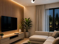 Led hanglamp max 18w – e27 – zwart – 520x250mm – ip20 – lorenzo-4 - afbeelding 3 van  5