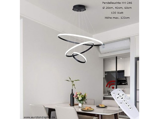 Led-hanglamp - afbeelding 2 van  3