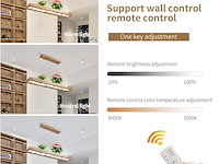 Led houten hanglamp - afbeelding 6 van  6