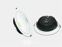 Led inbouwspot - 30w - 3000k warm wit - cob - ip20 (x10) - afbeelding 3 van  5