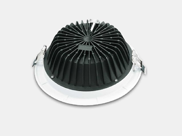 Led inbouwspot – 30w – 3000k warm wit – cob – ip20 (x10) - afbeelding 3 van  4