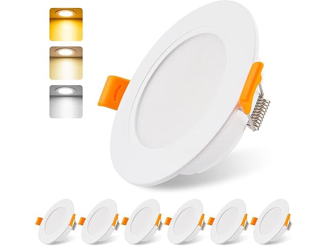 Led-inbouwspot (6 stuks) - afbeelding 1 van  4