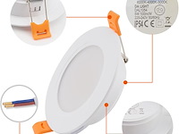 Led-inbouwspot (6 stuks) - afbeelding 2 van  5