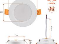 Led-inbouwspot (6 stuks) - afbeelding 4 van  5