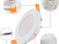 Led-inbouwspot (6 stuks) - afbeelding 2 van  4