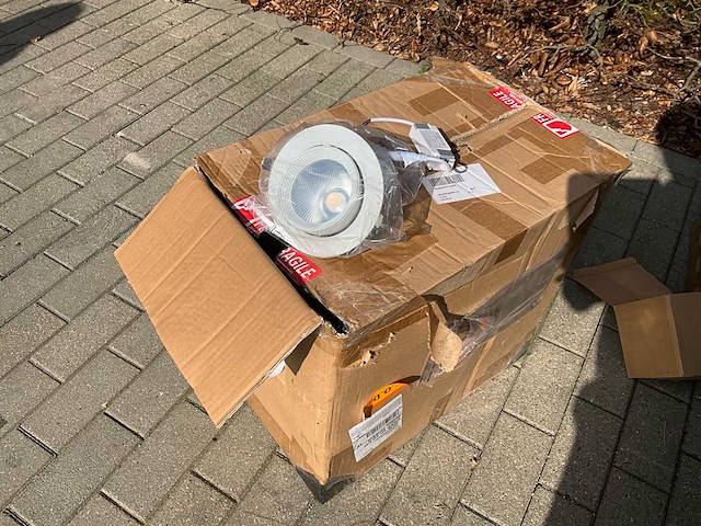 Led inbouwspots - down-light (18x) - afbeelding 1 van  4