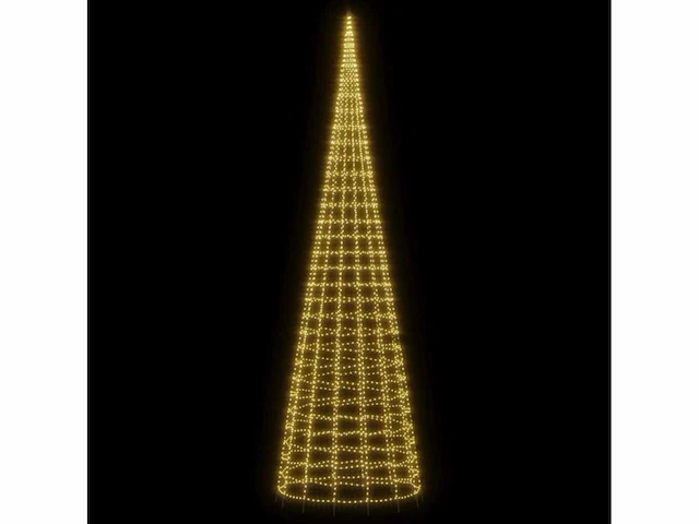 Led kerstboom 3000 led wit 800 cm - afbeelding 3 van  5