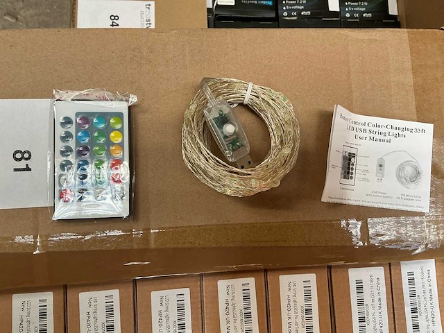 Led kerstverlichting (160x) - afbeelding 1 van  5