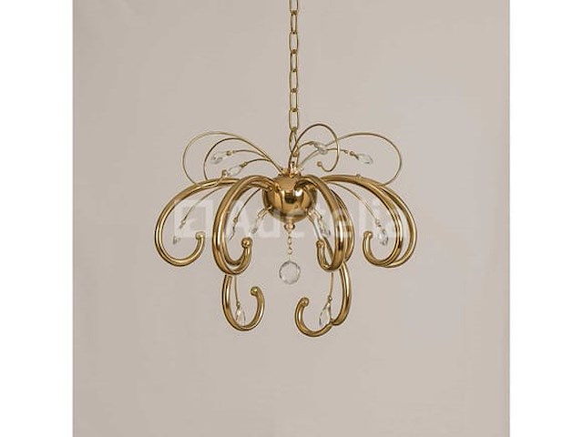 Led kroonluchter - 6015 (8+4) - goud - 12 lampjes - 58w - 4000k neutraal wit - aluminium - afbeelding 3 van  3