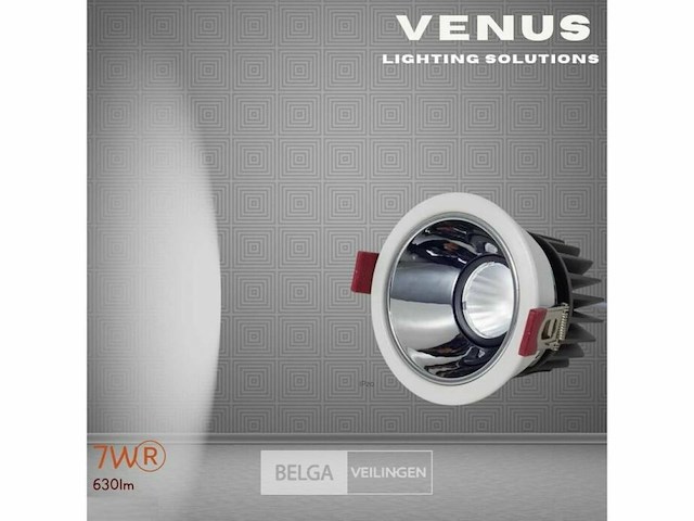 Led kroonluchter - 6017/8 - goud - 8 lichten - 64w - 4000k neutraal wit - aluminium - afbeelding 1 van  5