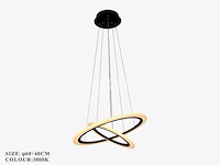 Led kroonluchter – 3 kleuren – dimbaar – p7060/2 - afbeelding 2 van  4