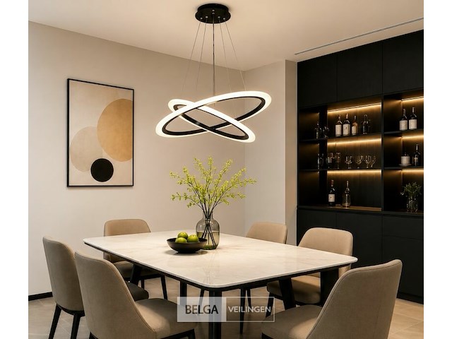 Led kroonluchter – 3 kleuren – dimbaar – p7060/2 - afbeelding 1 van  5