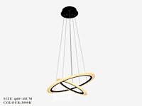 Led kroonluchter – 3 kleuren – dimbaar – p7060/2 - afbeelding 3 van  5