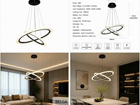 Led kroonluchter – 3 kleuren – dimbaar – p7060/2 - afbeelding 5 van  5