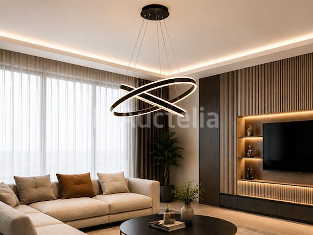 Led kroonluchter – 3 kleuren – dimbaar – p7065/2 - afbeelding 3 van  4