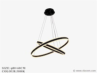 Led kroonluchter – 3 kleuren – dimbaar – p7065/2 - afbeelding 2 van  4