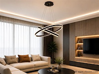 Led kroonluchter – 3 kleuren – dimbaar – p7065/2 - afbeelding 1 van  4