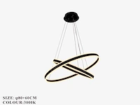 Led kroonluchter – 3 kleuren – dimbaar – p7065/2 - afbeelding 2 van  4