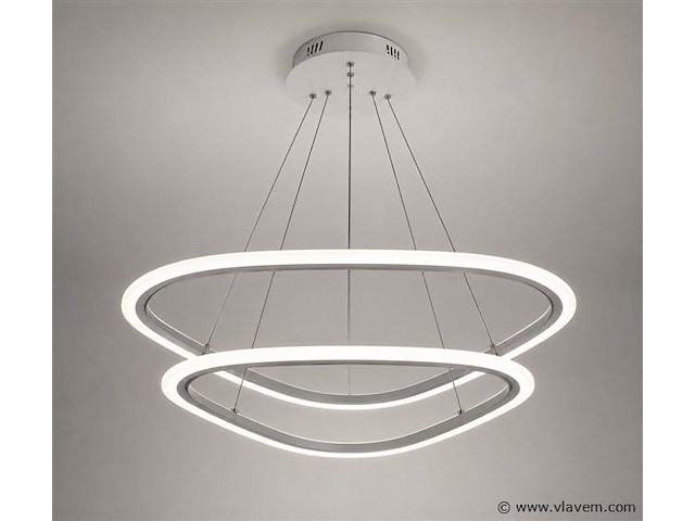 Led kroonluchter – 3 kleuren – dimbaar – p7068/2b - afbeelding 2 van  4