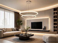 Led kroonluchter – 3 kleuren – dimbaar – p7068/2b - afbeelding 1 van  4