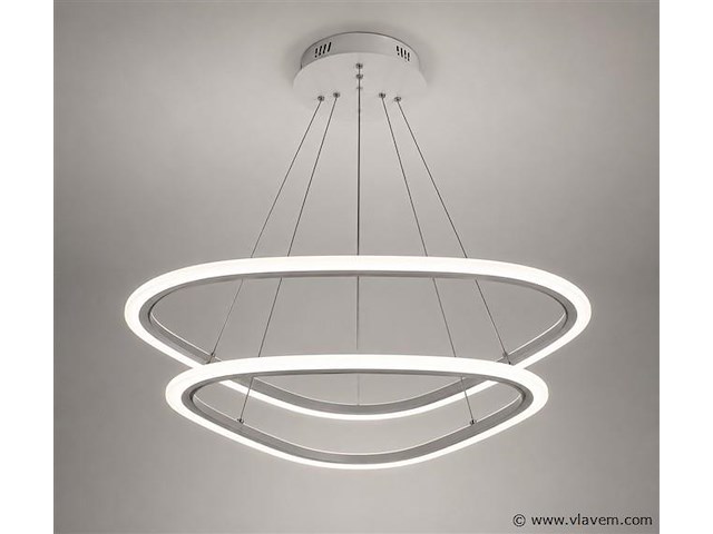 Led kroonluchter – 3 kleuren – dimbaar – p7068/2b - afbeelding 2 van  4