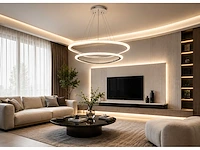Led kroonluchter – 3 kleuren – dimbaar – p7068/2b - afbeelding 1 van  4