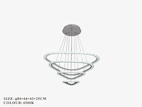 Led kroonluchter – 3 kleuren – dimbaar – p7068/4 - afbeelding 1 van  3