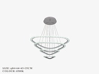 Led kroonluchter – 3 kleuren – dimbaar – p7068/4 - afbeelding 1 van  3